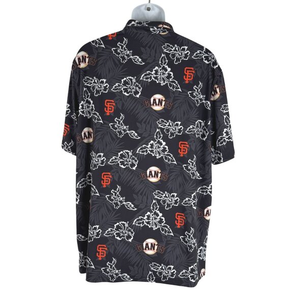 Reyn Spooner Polo Shirt 2XL San Francisco Giants Short Sleeve Baseball TP-3448 - Picture 4 of 7